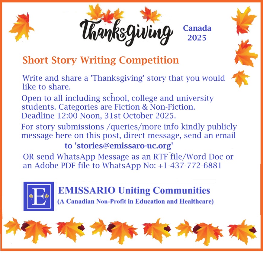 Halloween Story writing Competition 2025